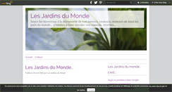 Desktop Screenshot of lesjardinsdumonde.fr